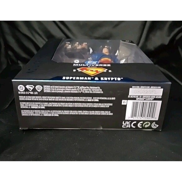McFarlane DC Multiverse Deluxe Theatrical Edition SUPERMAN & KRYPTO Figures NEW - Picture 5 of 6